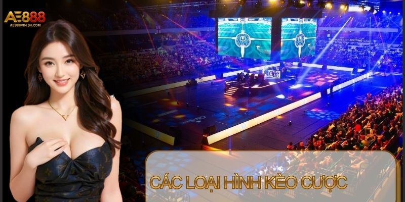 Người chơi có thể đặt cược E-Sports với nhiều cửa khác nhau